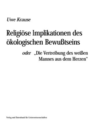 cover image of Religiöse Implikation des ökologischen Bewusstseins